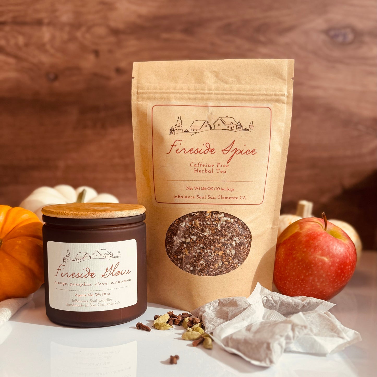 Fireside Spice + Fireside Glow