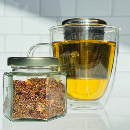 Love & Warmth Herbal Tea 1 oz. Jar